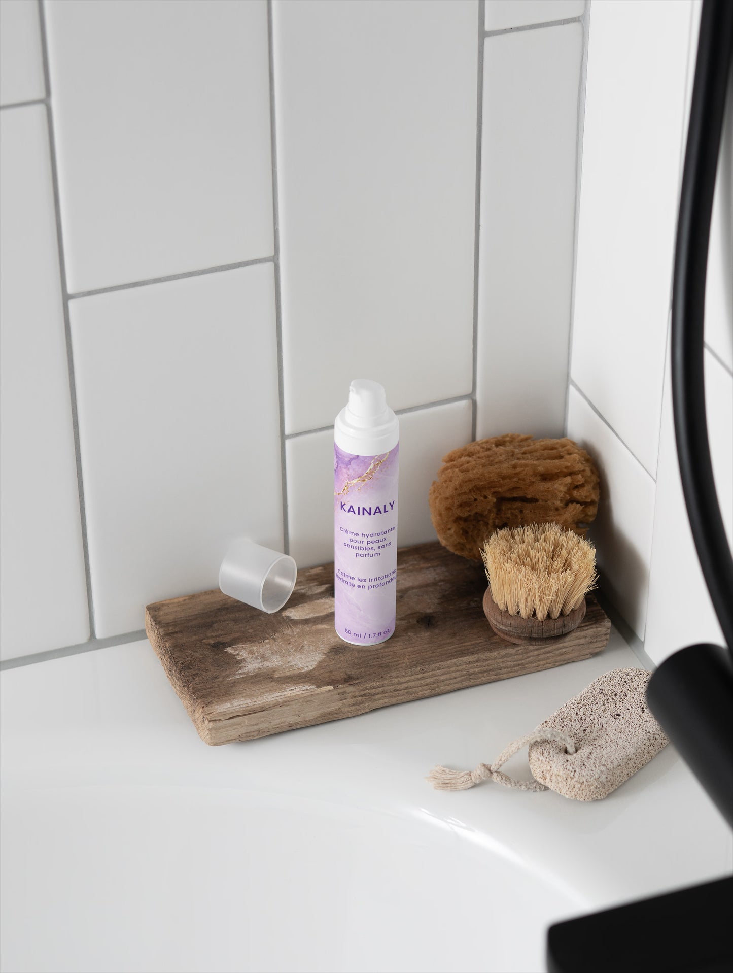 Crème hydratante pour peaux sensibles, sans parfum