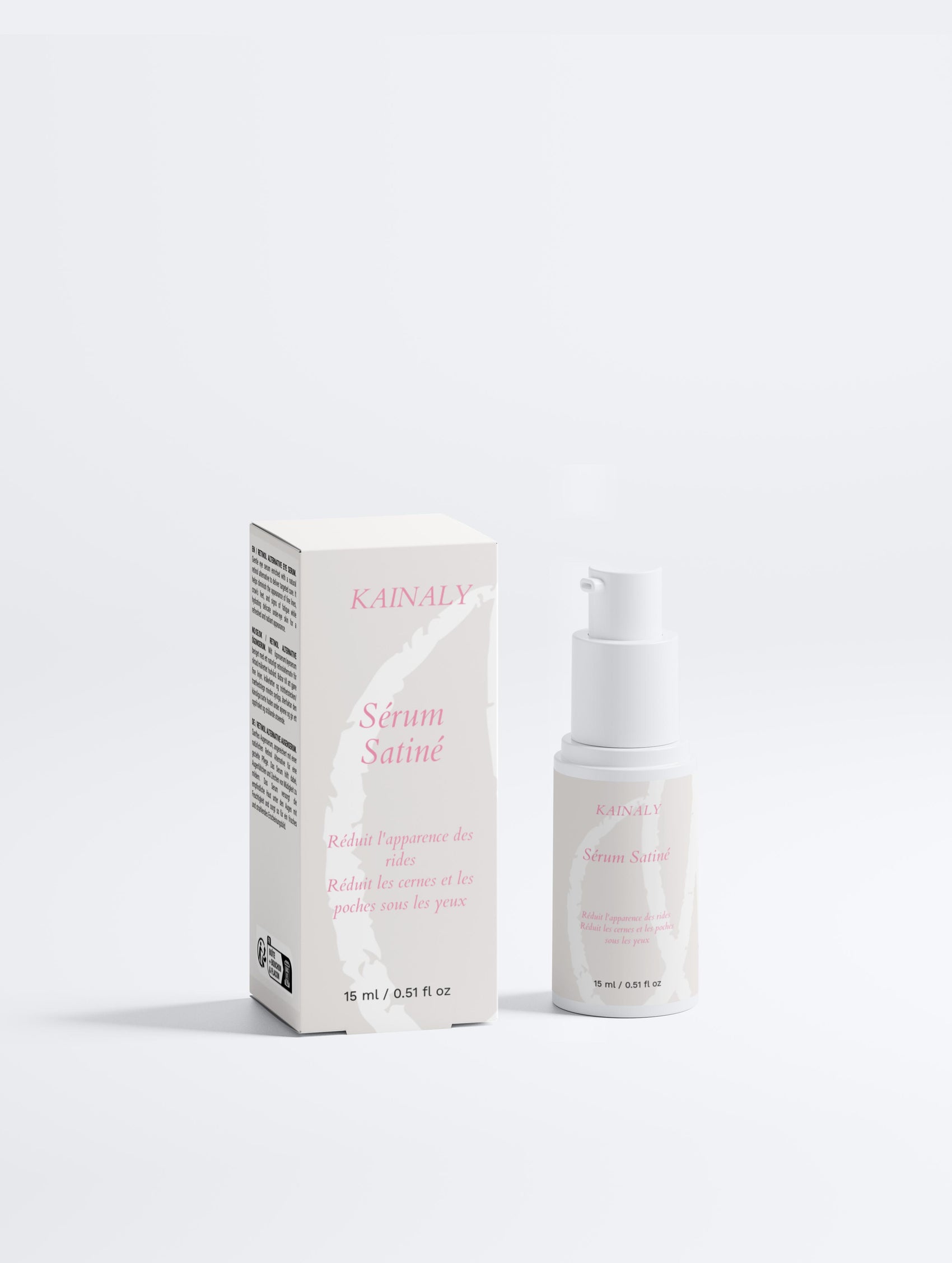 Sérum satiné Kainaly, sérum lissant effet satiné