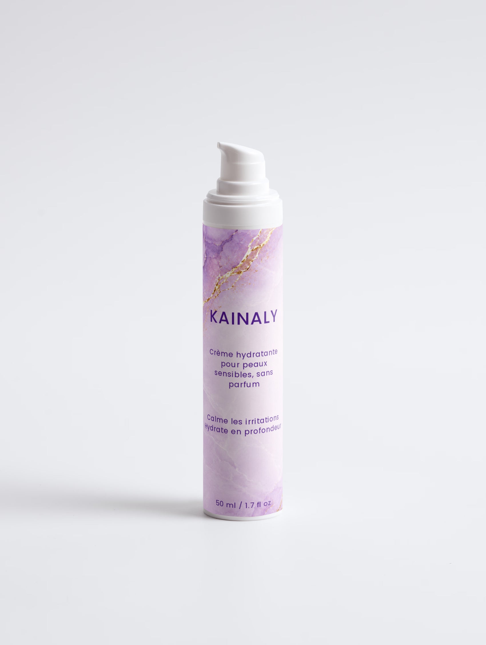Crème hydratante pour peaux sensibles, sans parfum