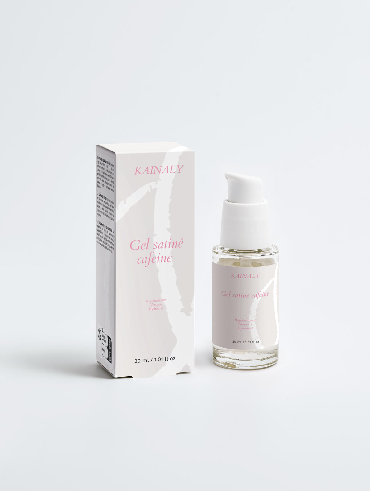 Gel satiné caféine